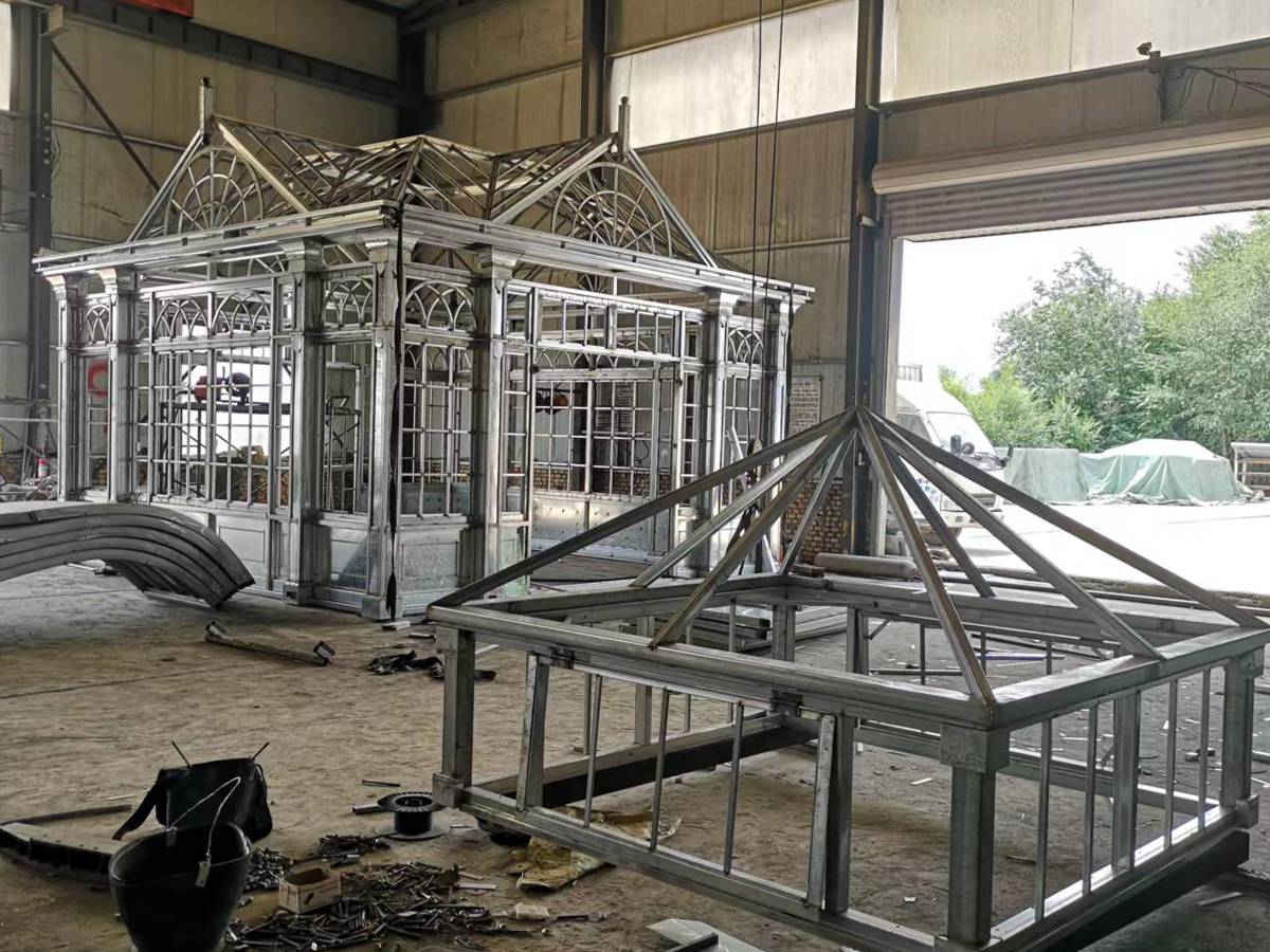 Victorian greenhouse, tempered glass, custom greenhouse kits